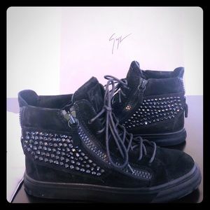 Giuseppe Zanotti Design Suede Sneakers